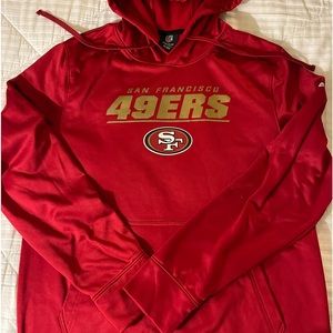 SF 49ers New Era Hoodie, Men’s Large
